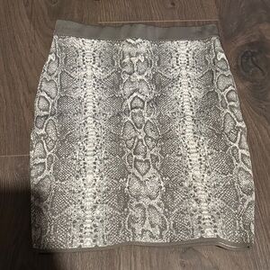 Guess by Marciano Snake Print Pencil Skirt
